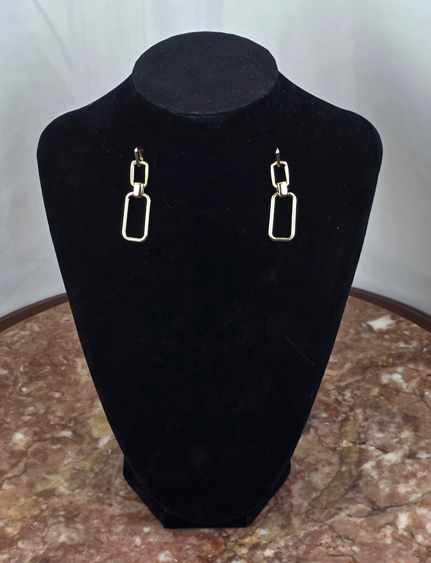 Open Link Drop Earrings
