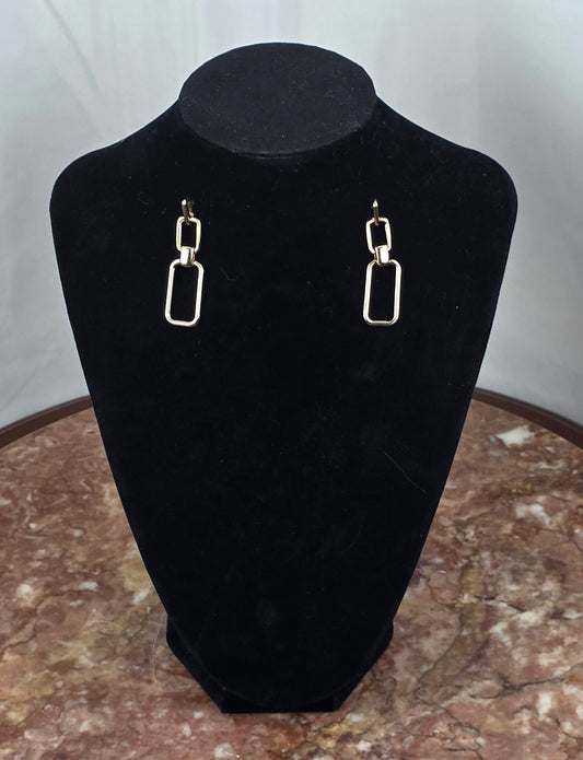 Open Link Drop Earrings