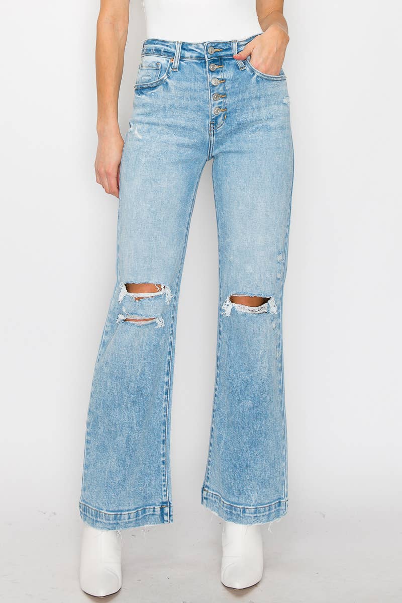 Artemis Vintage 90'S Stretch Wide Jeans