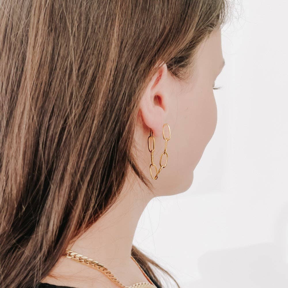 Chain Link Earrings