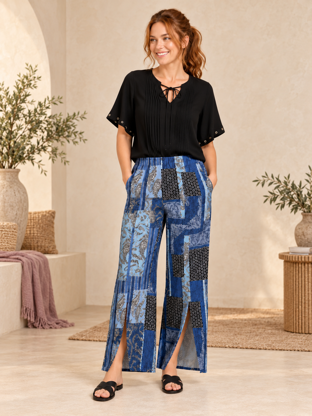 Blue Belle Tulip Pant