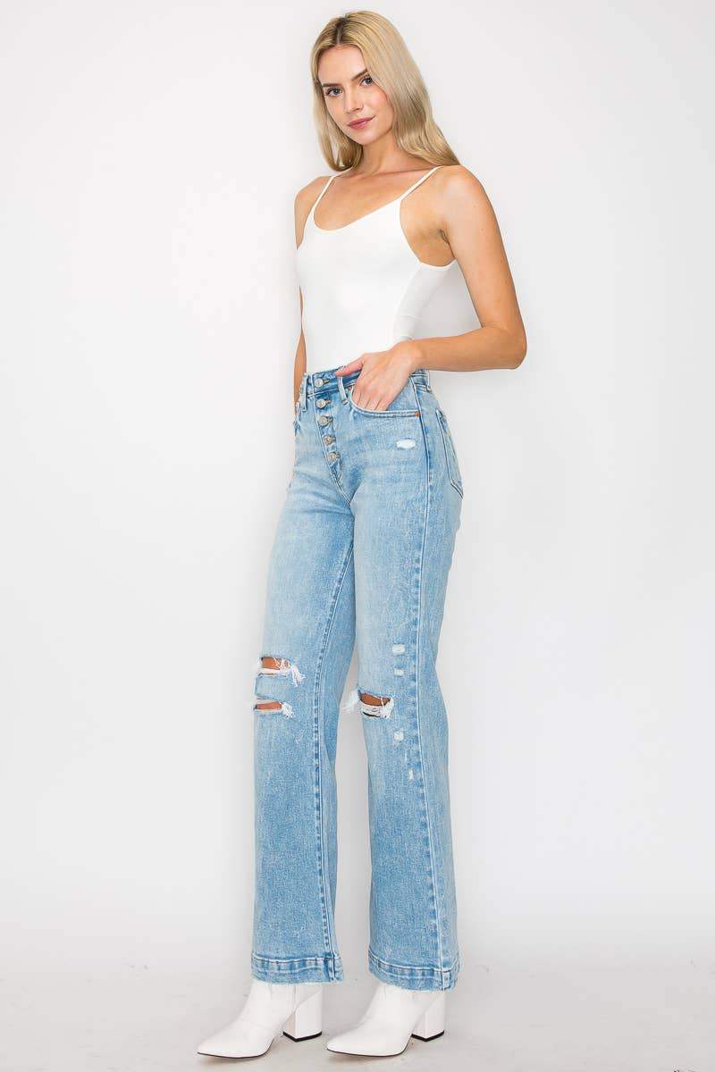 Artemis Vintage 90'S Stretch Wide Jeans