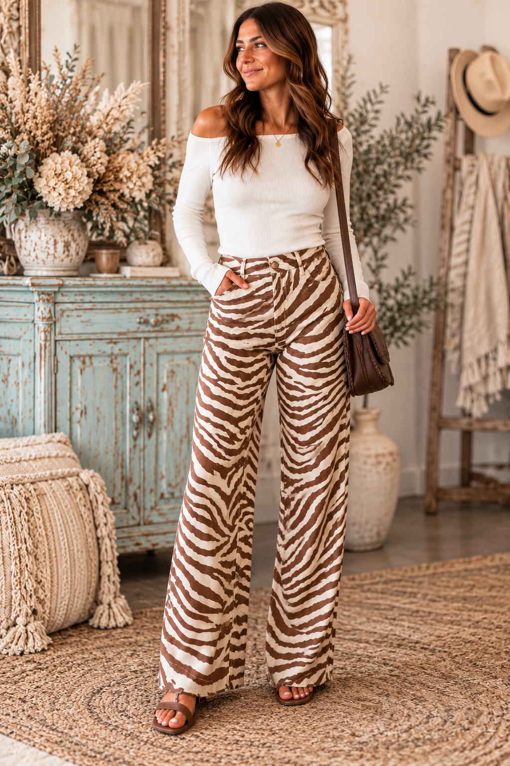 Wildly Chic Raw Hem Pants