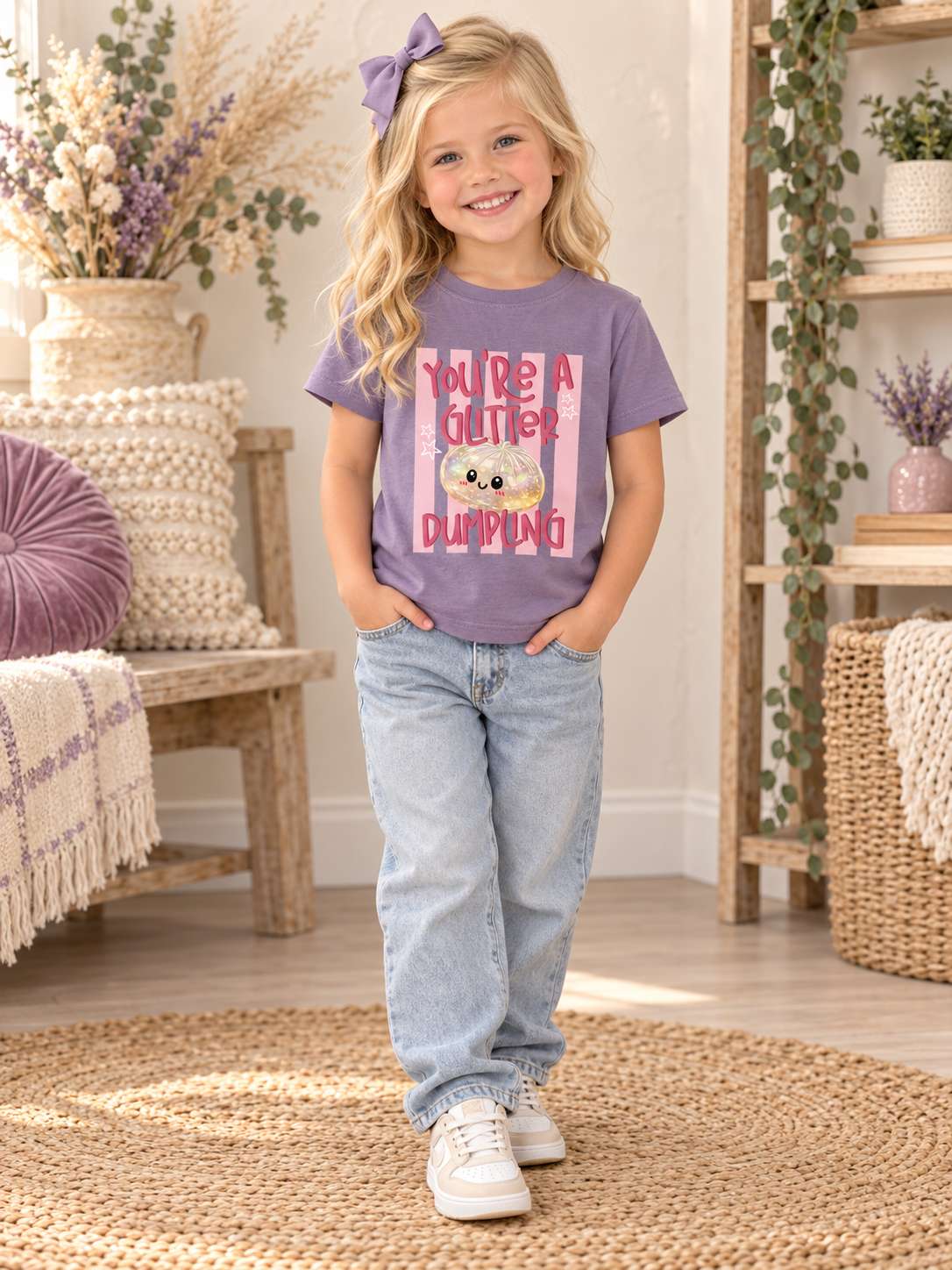 Little Glitter Dumpling Tee