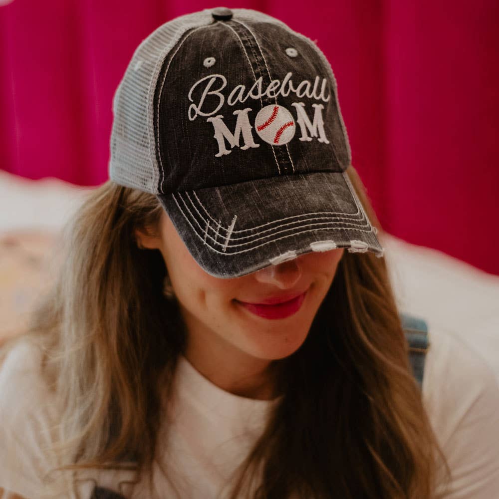 "Bleacher Beauty" Baseball Mom Hat