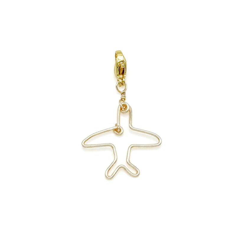 Airplane charm