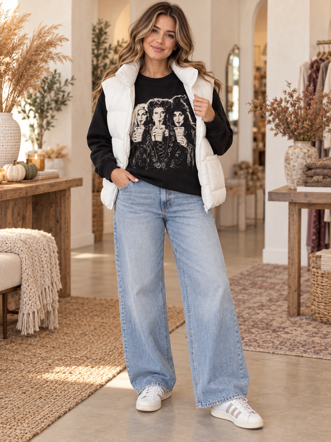 Sanderson Sisters Coffee Run Crewneck