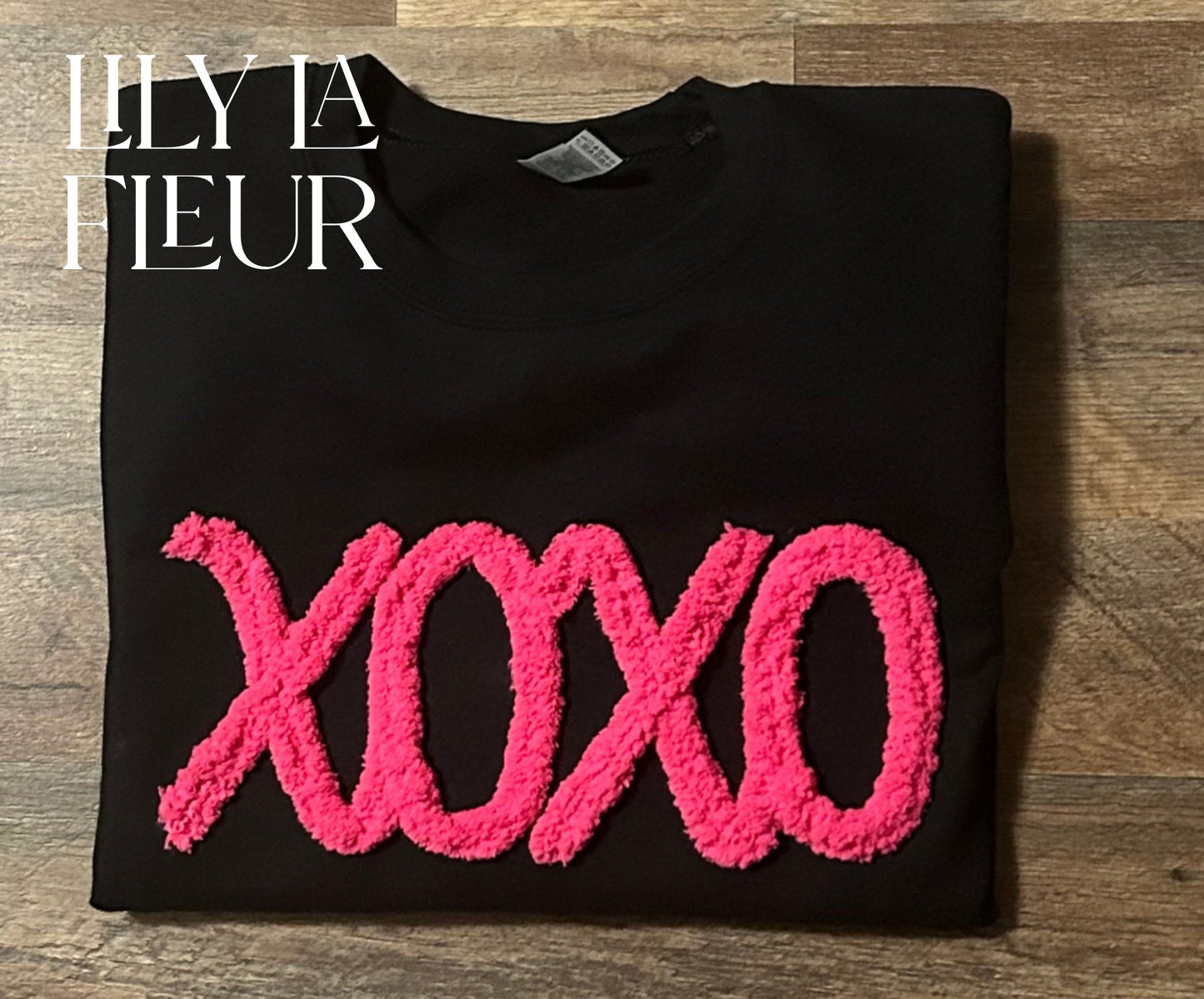 Valentine Chenille Crew - XOXO