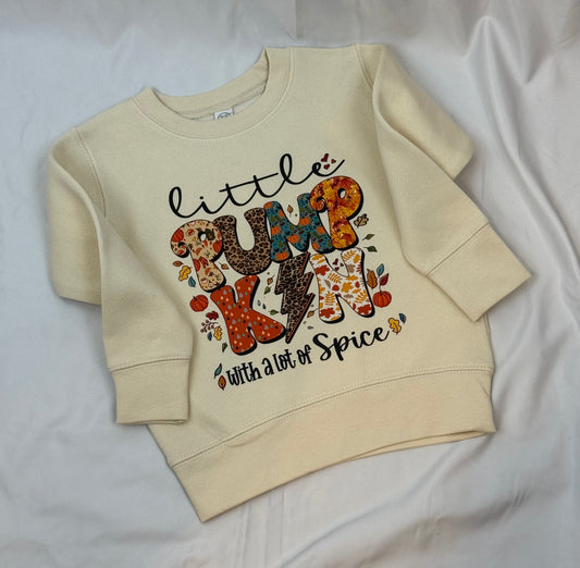 "Little Pumpkin Spice" Crewneck