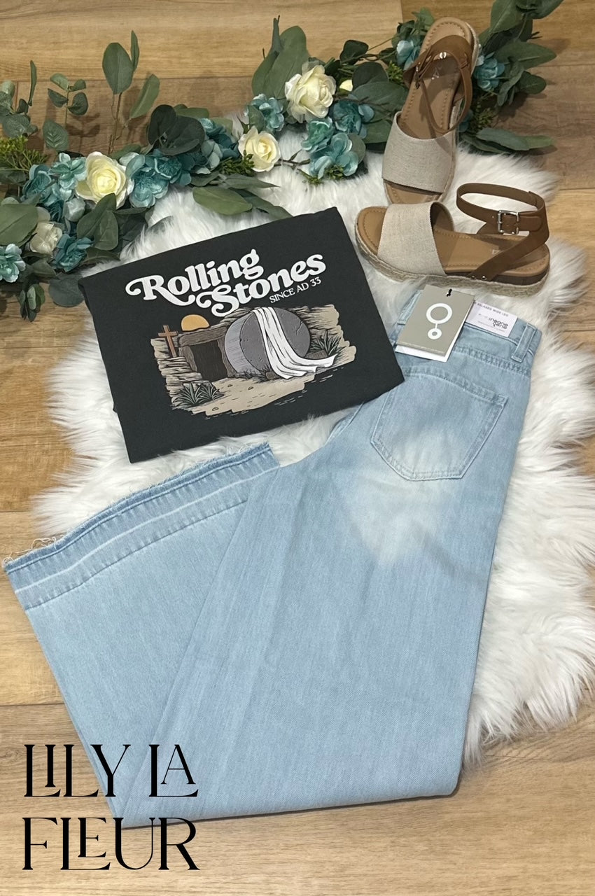 "ROLLING STONES" Graphic Tee