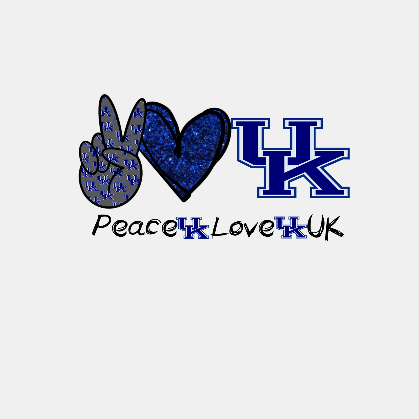 "PEACE LOVE UK" Graphic Tee - Children