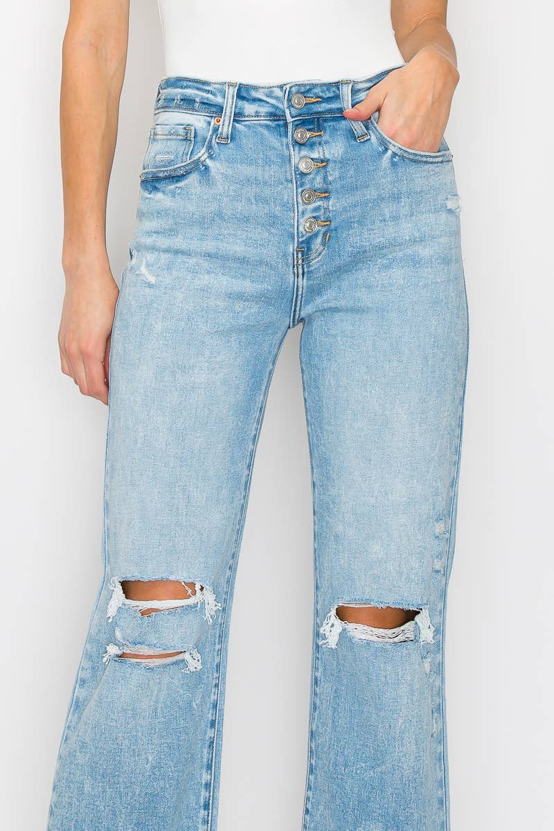 Artemis Vintage 90'S Stretch Wide Jeans