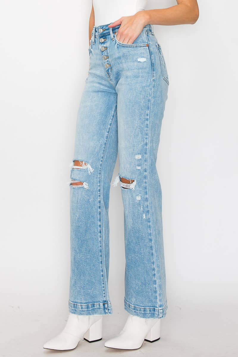 Artemis Vintage 90'S Stretch Wide Jeans