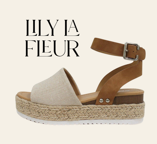 Espadrille Platform Ankle Strap Sandals