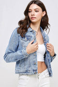 Blue Age Light-Washed Denim Jacket
