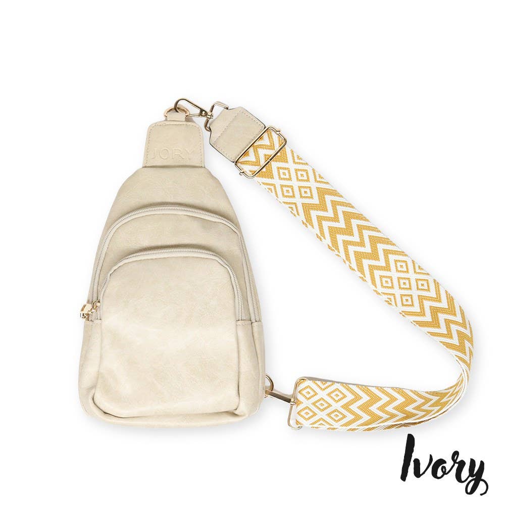 Sling Cross Body Bag | Rebeca Ivory