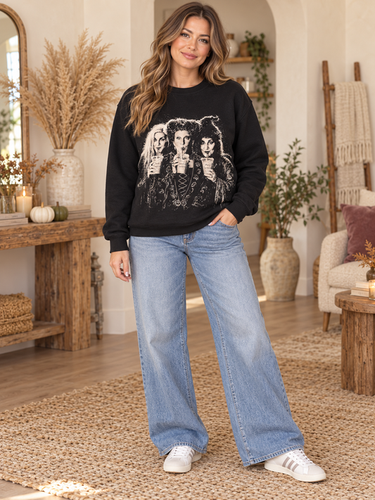 Sanderson Sisters Coffee Run Crewneck