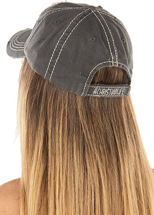 Vintage Patch Hat - Give Me Jesus & Coffee