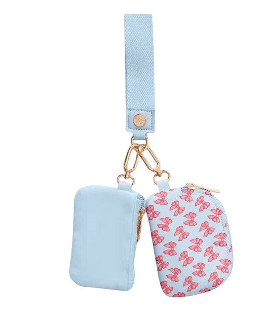 Dual Wristlet - Bow