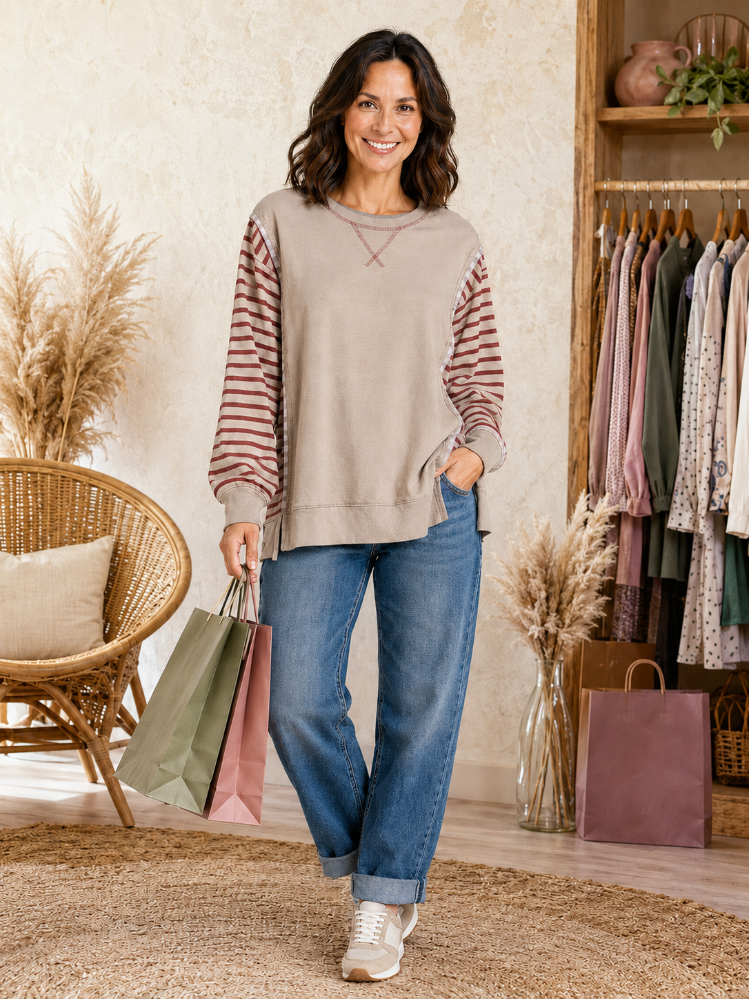 Coffee Run Cutie Pullover