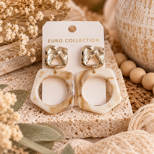 The Ivory Canyon Earrings