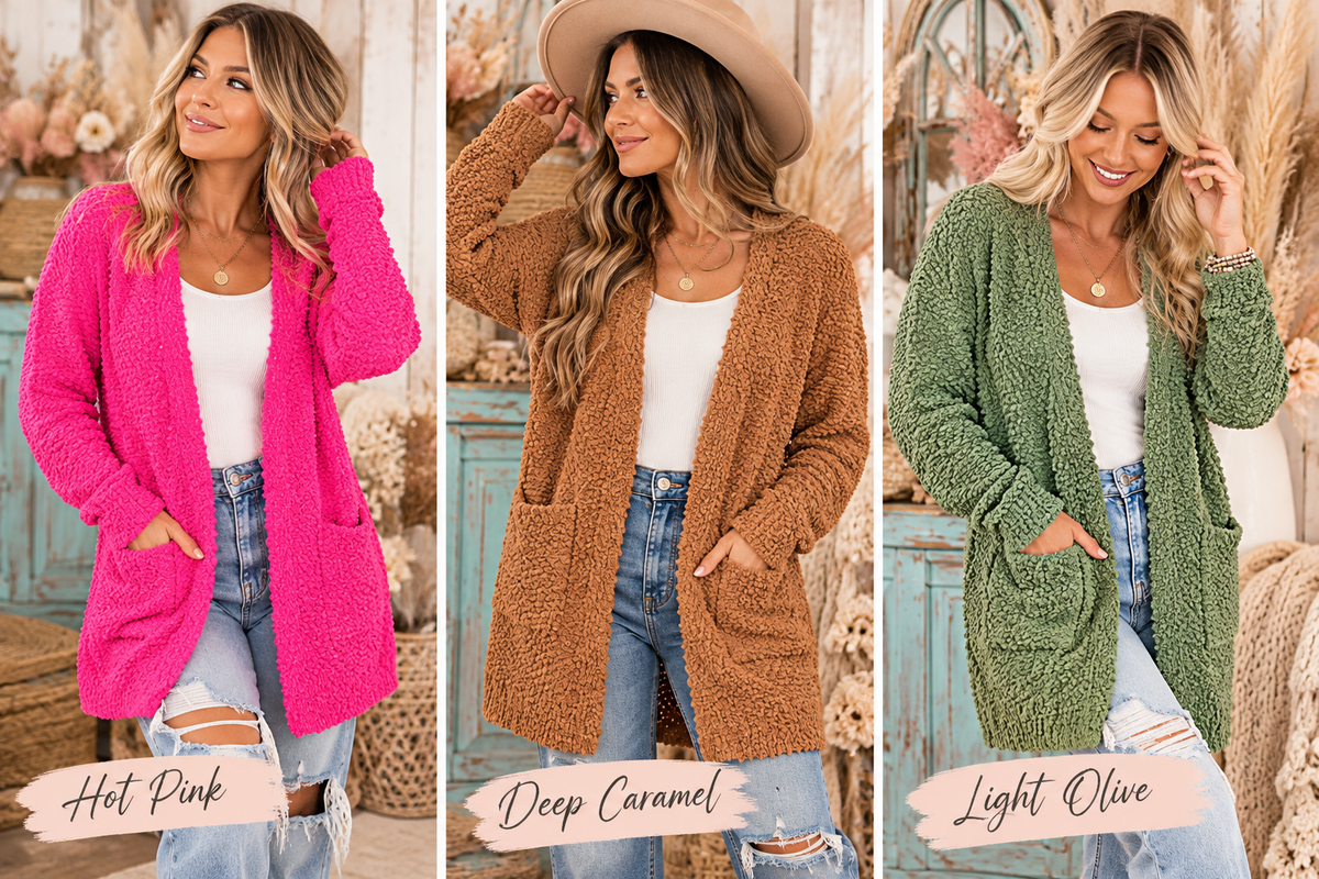 Cuddle Me Cozy Cardigan