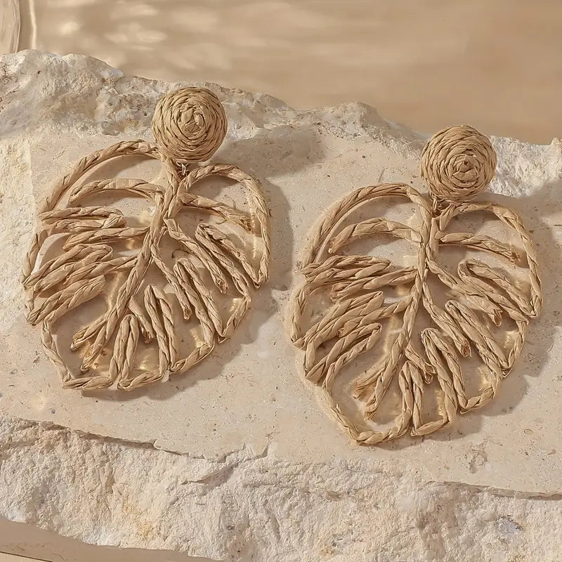 Boho Leaf Earrings