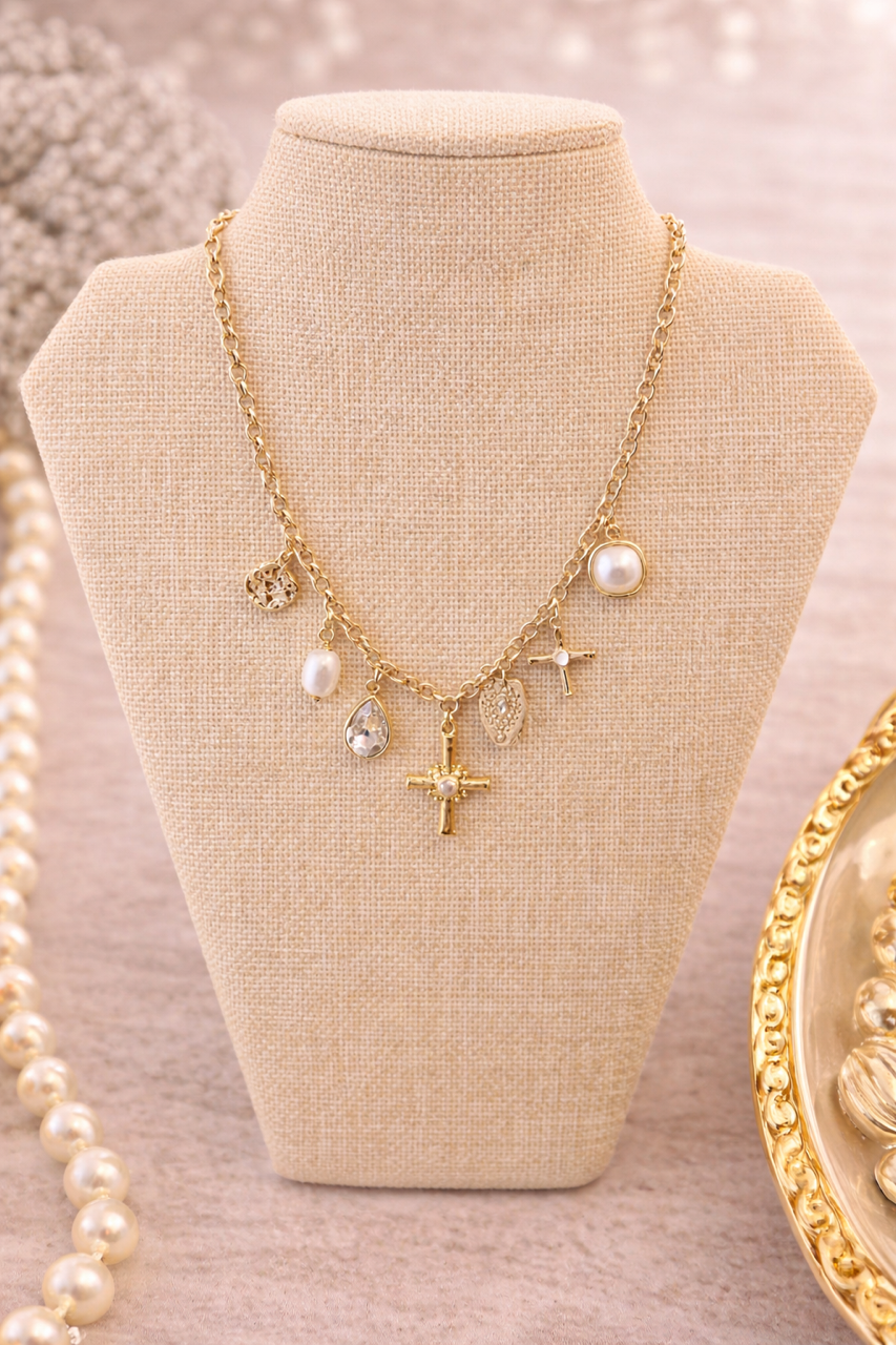 "Grace & Guidance" Charm Necklace
