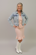 Frayed Denim Jacket