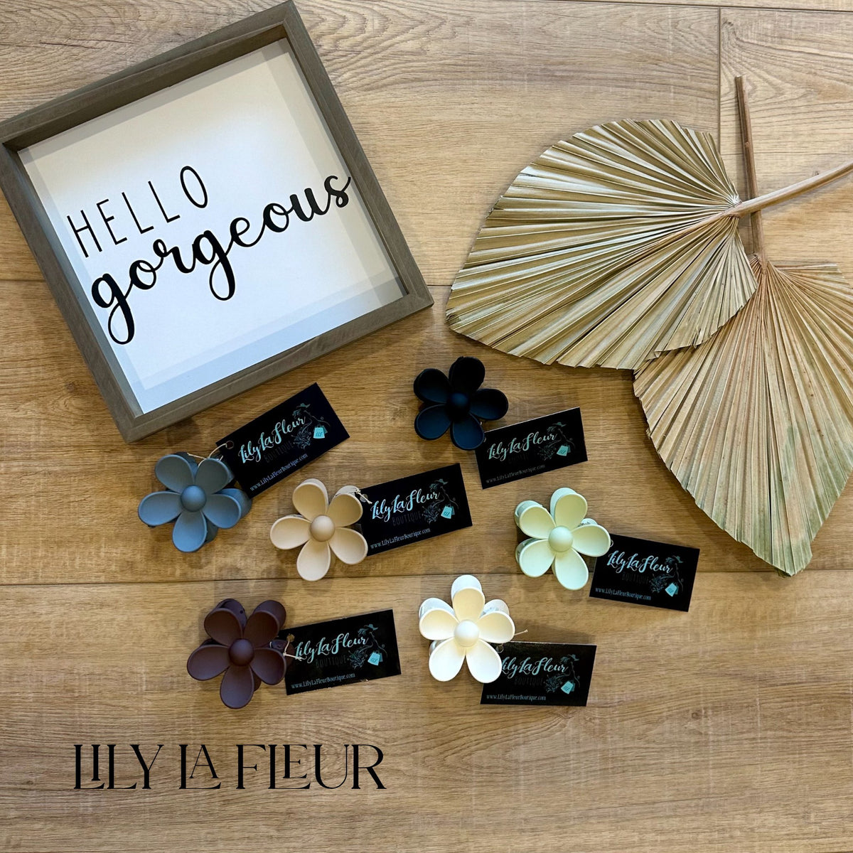 Flower Hair Clip