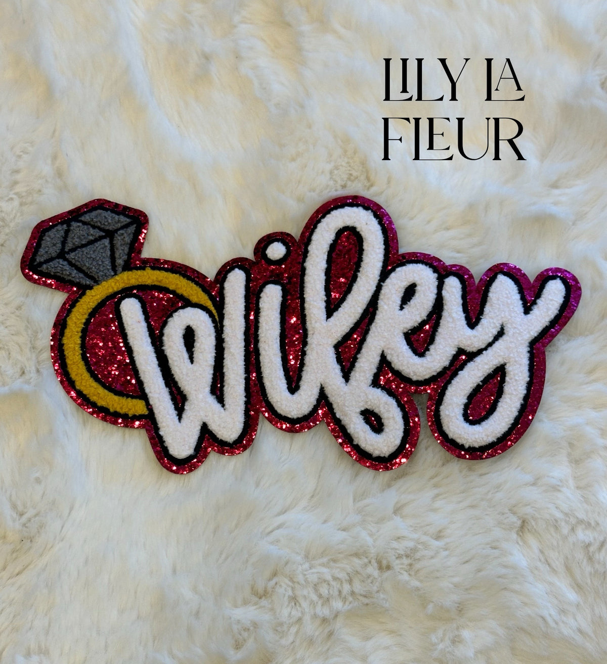 “WIFEY” Chenille Patch Crew