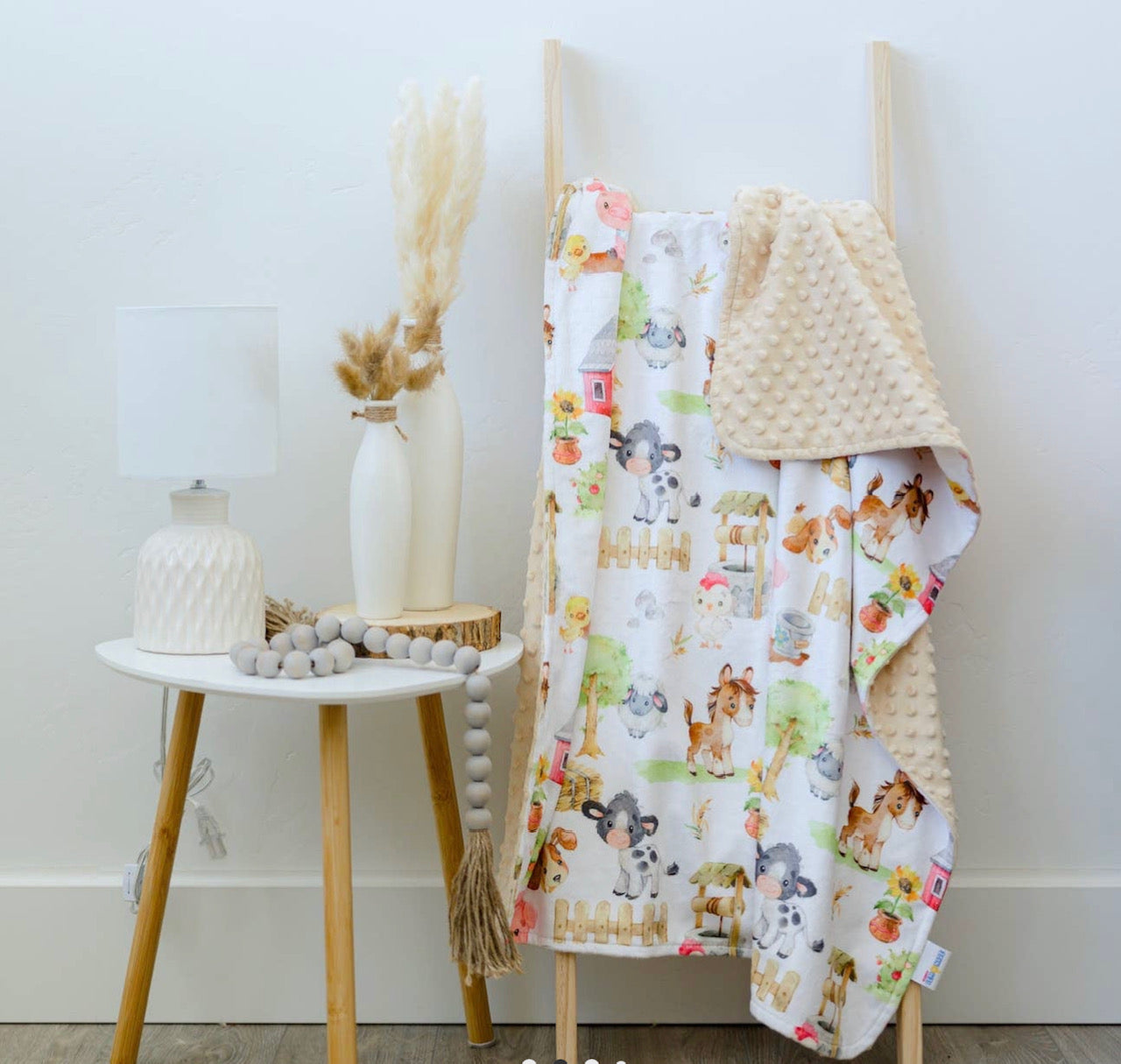 Premium Baby & Toddler Minky Blanket - 7 Styles