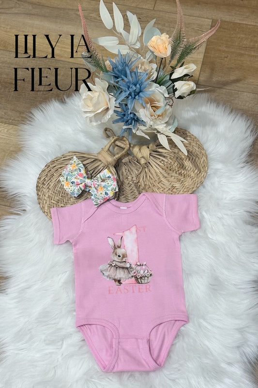 Girls "1st Easter" Onesie