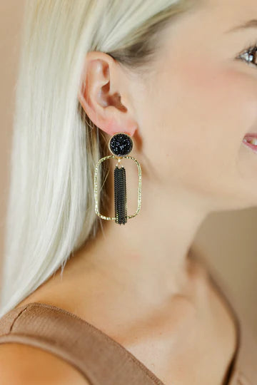 Raven Hoops by Taylor Shaye Designs