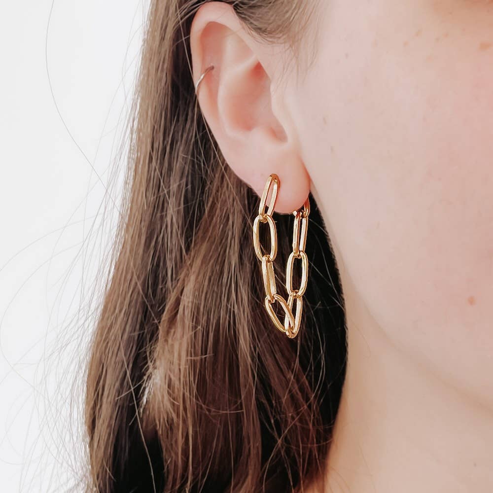 Chain Link Earrings