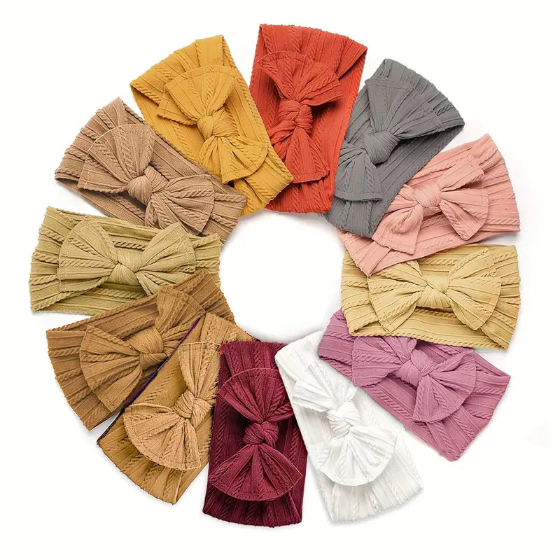 Baby bow head band