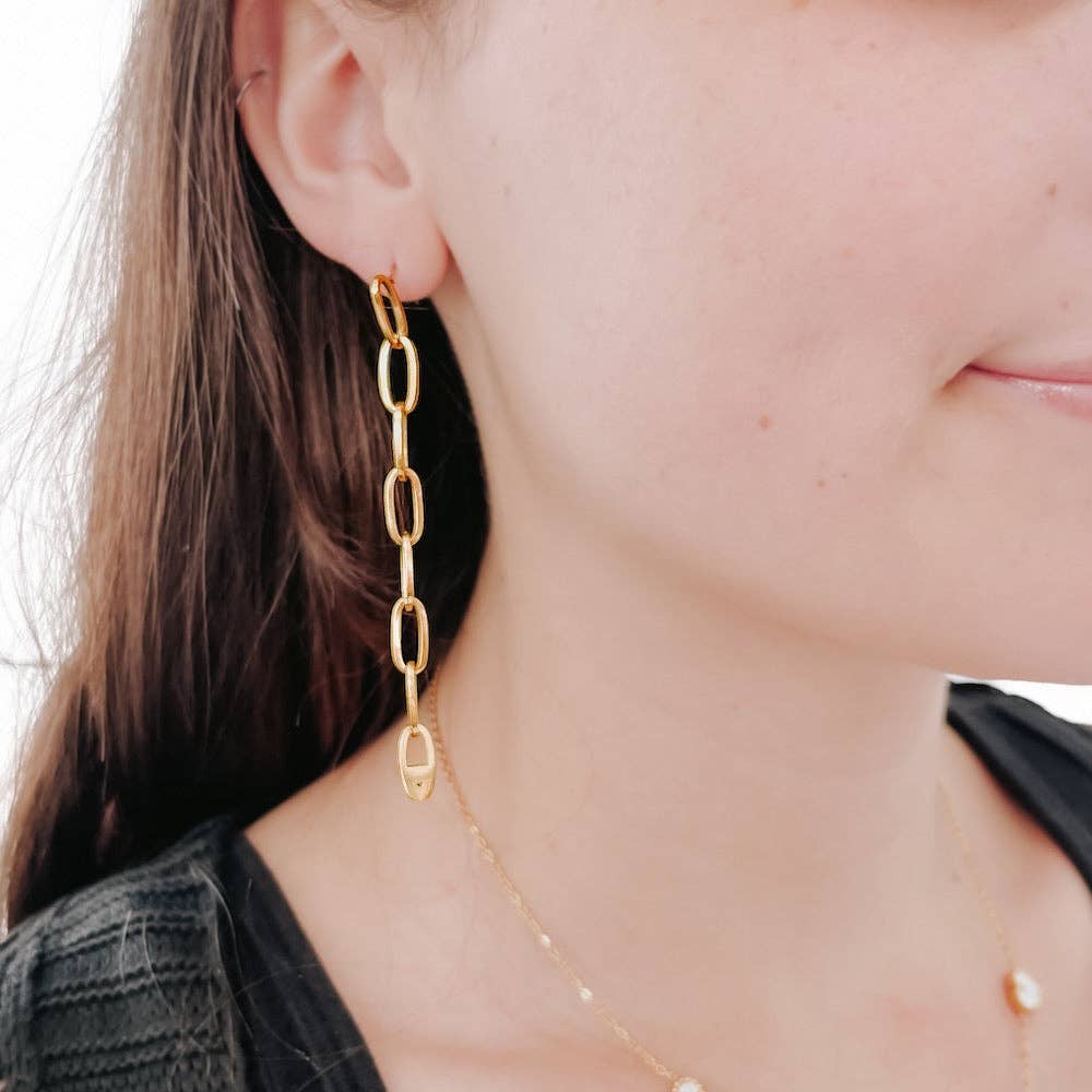 Chain Link Earrings