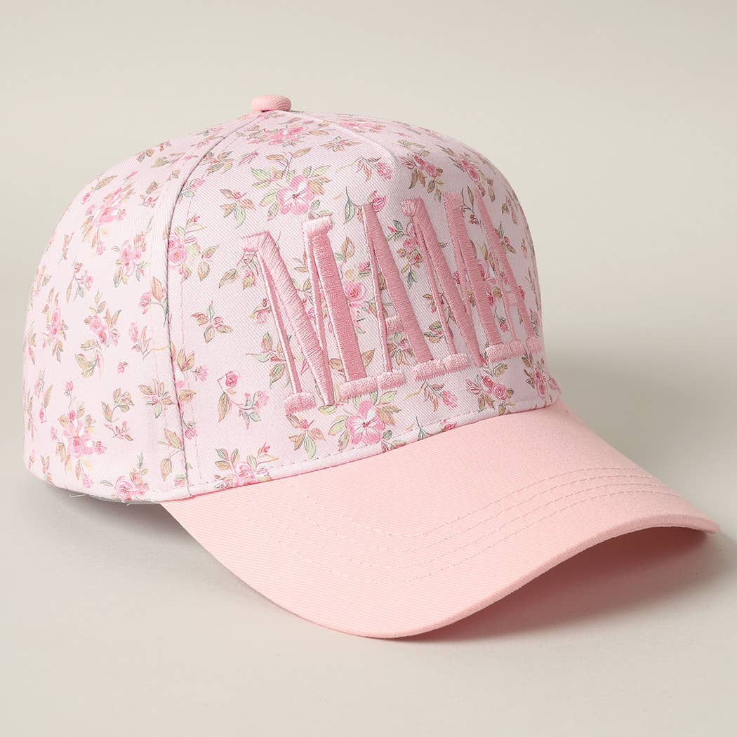 MAMA Floral Hat