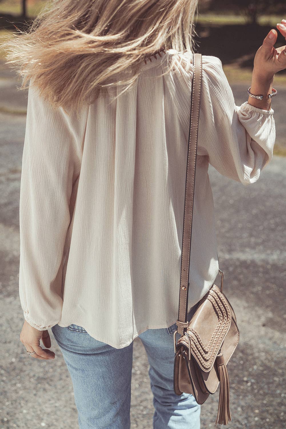 Meadow Bloom Embroidered Blouse