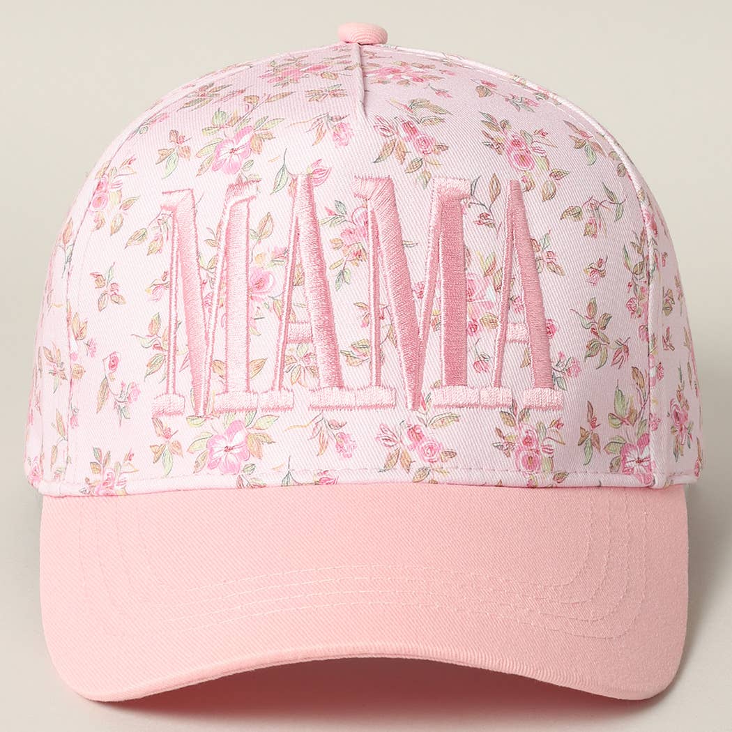 MAMA Floral Hat