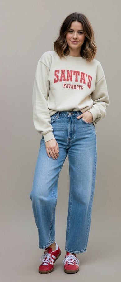 "Santa's Favorite" Crewneck